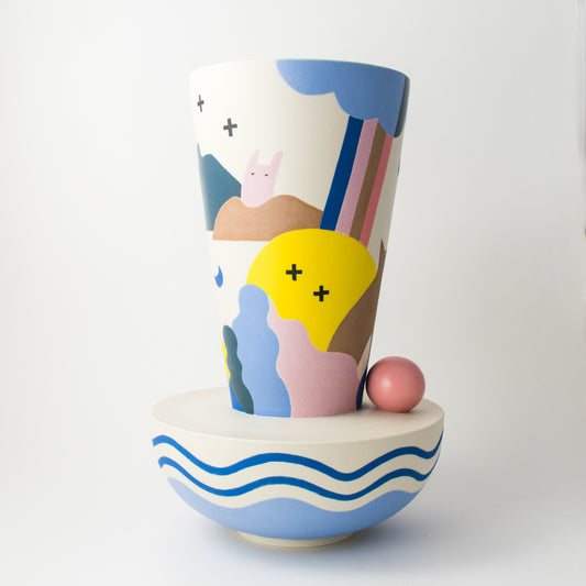 LEMONNI x MiMOKO Ceramic Vase