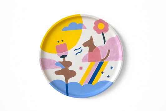 LEMONNI x MiMOKO Ceramic Plate - SAMPLE