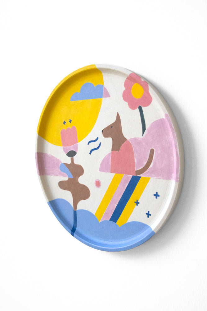 LEMONNI x MiMOKO Ceramic Plate - SAMPLE