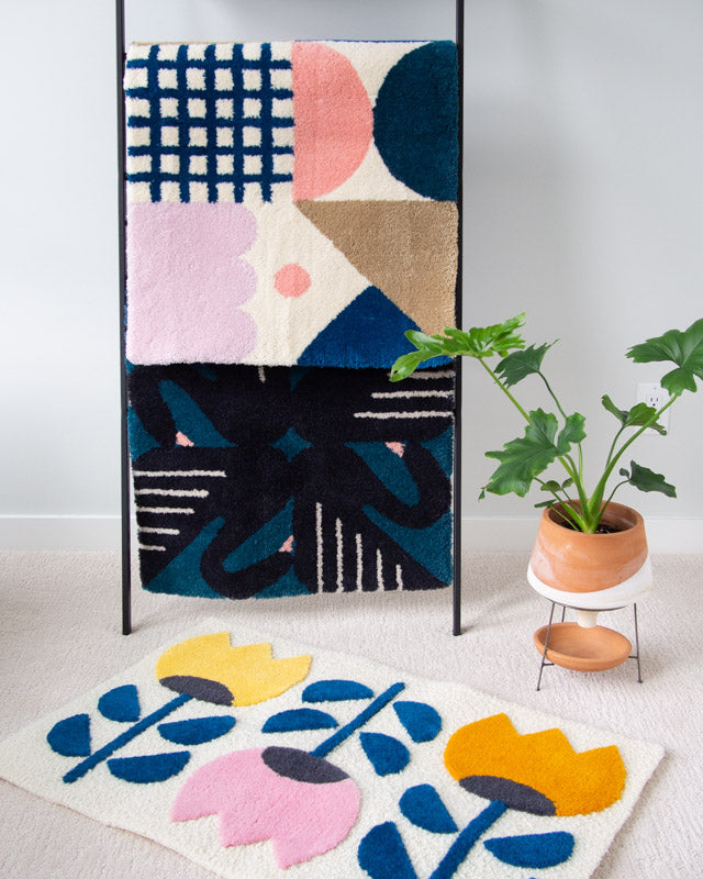 Spring Tulip Rug