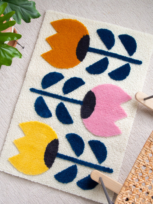 Spring Tulip Rug