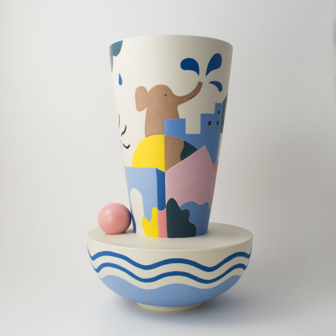 LEMONNI x MiMOKO Ceramic Vase